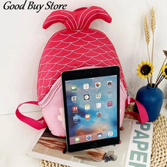 Cartoon Fish School Bags Backpack Purse for Kids