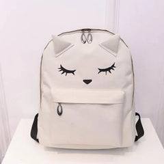 Small School Backpack Student Bookbag with Front Pocket Women Shoulder Bag