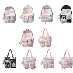 Middle School Student Backpack Outdoor Daypack Large Capacity
