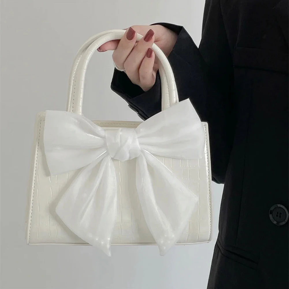 Shinny Organza Women Clutches Crossbody Bag Tote Wedding Purse