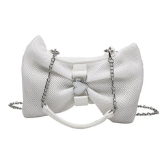 Sweet Chains Crossbody Bag for Women with Bow Detail