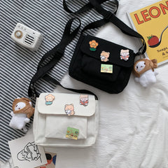 Harajuku Diagonal Bag Wild Student Girl Shoulder Bag Women