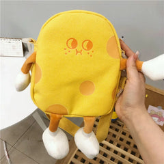Japanese Cartoon Crossbody Bags for Girls Messenger Bag Clutch Purse