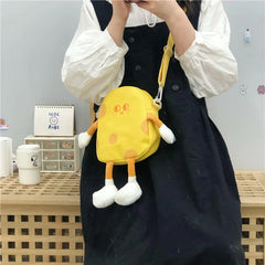 Japanese Cartoon Crossbody Bags for Girls Messenger Bag Clutch Purse