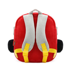 3D Fire Truck Kids School Bag Plush Gift for Toddler Children Backpacks