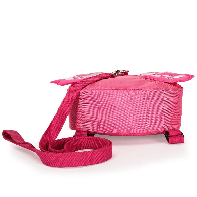 Kids Butterfly Wings Anti-lost Backpack Mini School Bag