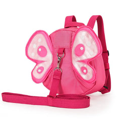 Kids Butterfly Wings Anti-lost Backpack Mini School Bag