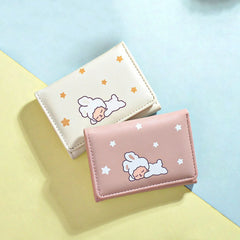 Cute Pig Rabbit Money Clip Purse for Students