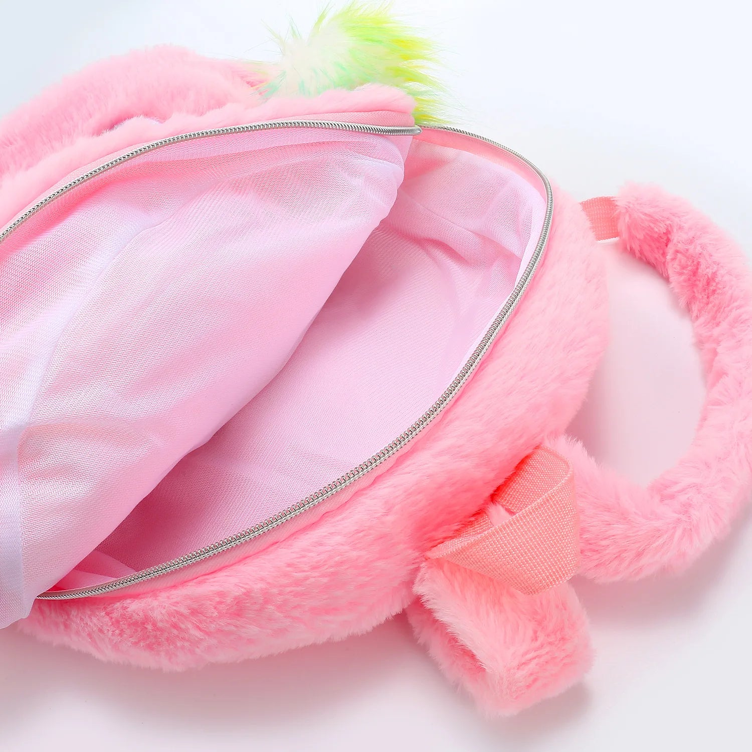 Plush Cartoon Unicorn Kids School Bag for Girls