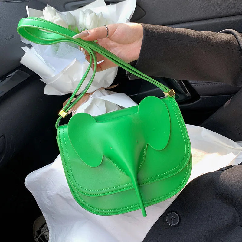 Cartoon Women's Bag Small Pu Leather Bags Hot Shoulder Crossbody Bag