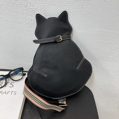 Cat Shoulder Bag Women's Casual Cartoon Crossbody Bag Handbag