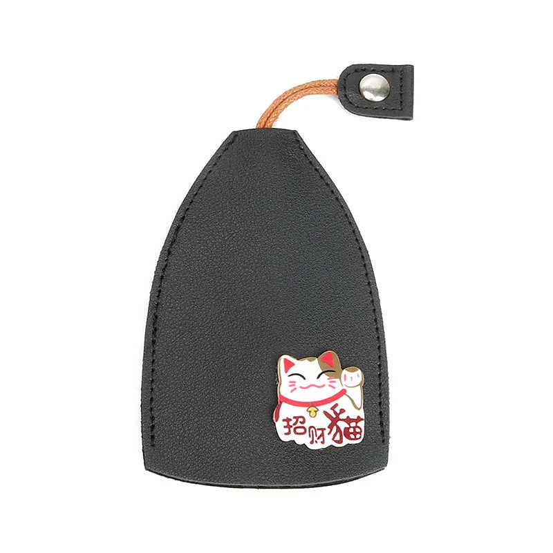 Cats Unisex PU Leather Key Bag Housekeepers Car Key Holder Case