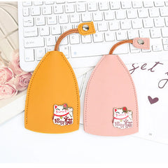 Cats Unisex PU Leather Key Bag Housekeepers Car Key Holder Case