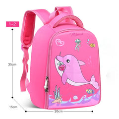 Cartoon School Backpack for Kids, Toddler Kindergarten Mochila