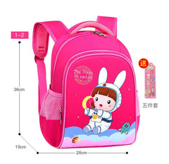 Cartoon School Backpack for Kids, Toddler Kindergarten Mochila