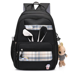 Women Nylon Backpack Large-capacity School Bags