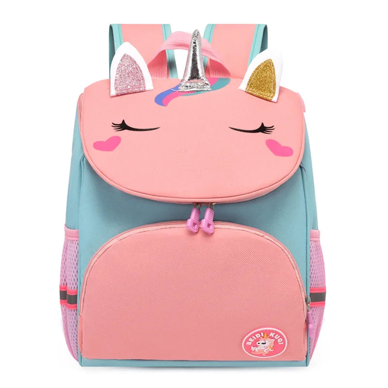 Children Unicorn Backpack Kindergarten Student Schoolbag Girls Boys Waterproof N