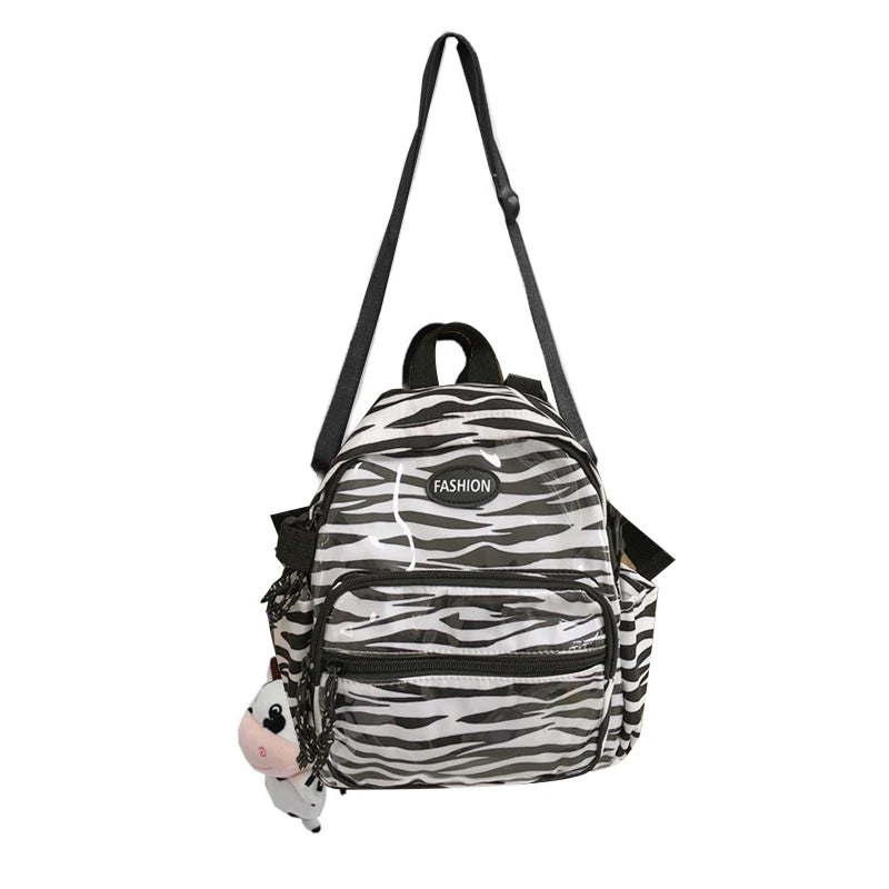 Cow Backpack with Pendants - Small Daypack