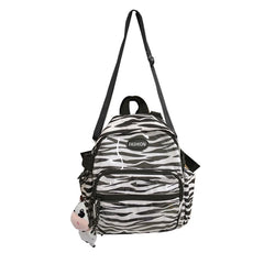 Cow Backpack with Pendants - Small Daypack