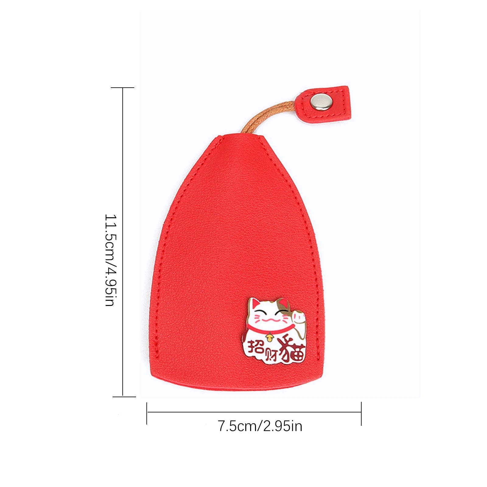 Cartoon Rabbit Leather Key Wallets Key Case Holder PU Leather Keychain Pouch
