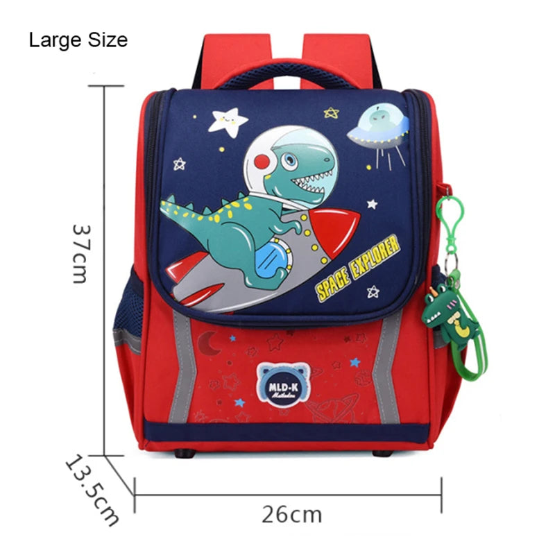 Dinosaur Kids School Backpack Boys Cartoon School Bags For Kids