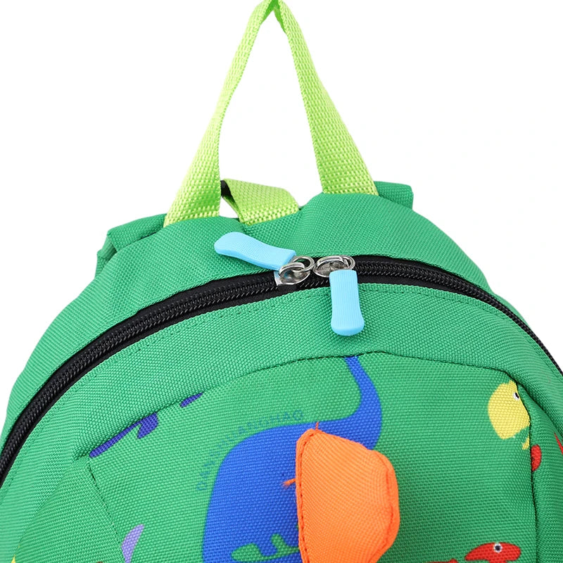 Dinosaur Print Backpack For Kids Small SchoolBag Girls Boys