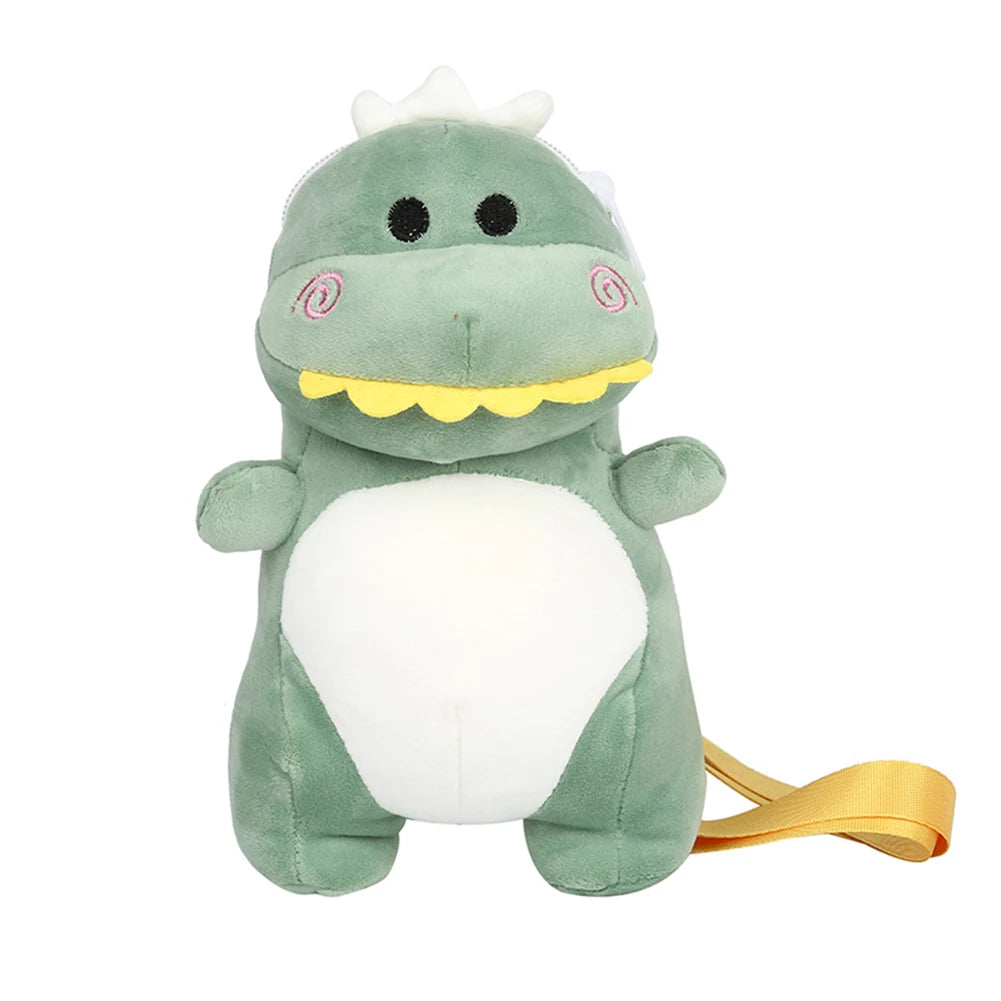 Dino Shoulder Bag Women Fluffy Crossbody Messenger Plush Chest
