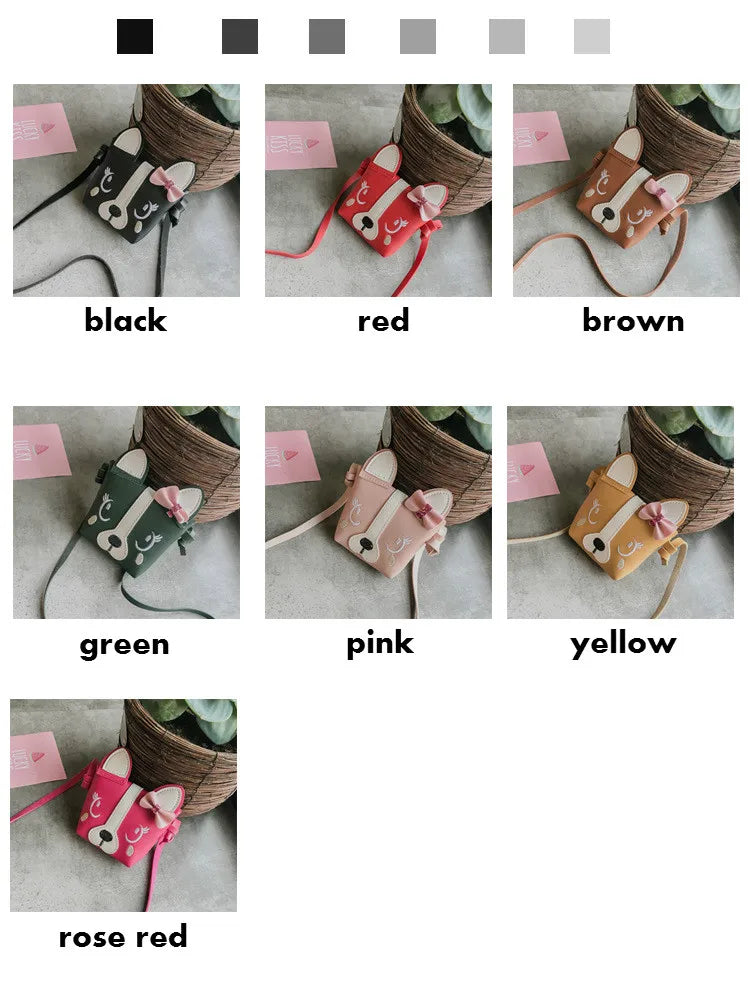Dog Mini Bag Kids Child Crossbody Bag Messenger Bags