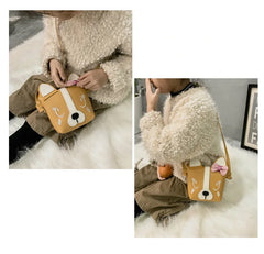 Dog Mini Bag Kids Child Crossbody Bag Messenger Bags