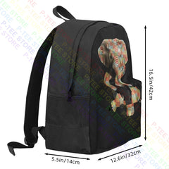 Elephant Inside Pocket Creative Personalised Backpack