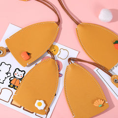 Fruits Unisex Key Bag PU Leather Wallet Car Key Holder