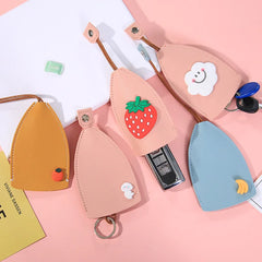 Fruits Unisex Key Bag PU Leather Wallet Car Key Holder