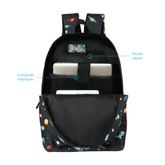 Galaxy Star Sky Backpack Starry Night Women Rucksack Children School Bags