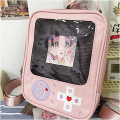 Game Console Lolita Girls Shoulder Bag Nylon Backpack Casual Ladies Bag