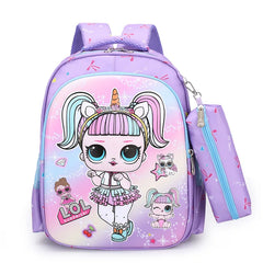 Girls Pink 3D Unicorn School Bags for Kids - Boys 3D Dinosaur School Backpacks