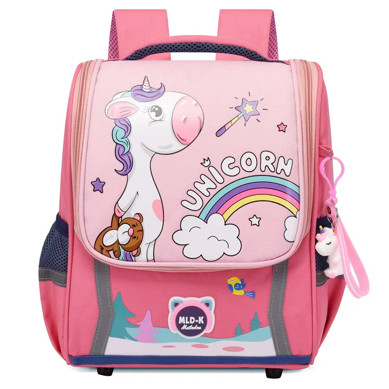 Unicorn Backpack for Boys Girls Waterproof School Bag