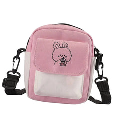 Canvas Shoulder Bag Travel Tote Purse Casual Pouch