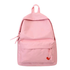 Heart Women Backpack Teenager Girl Travel Shoulder Bag School Rucksack