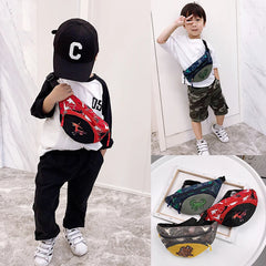 Kid Waist Bag For Girl Boy Fanny Pack Anime Dinosaur Chest Bag