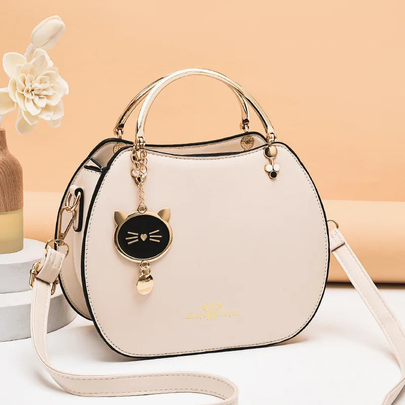 Kitten Ladies Shoulder Bags Girl Shell Small Women's Messenger Bags