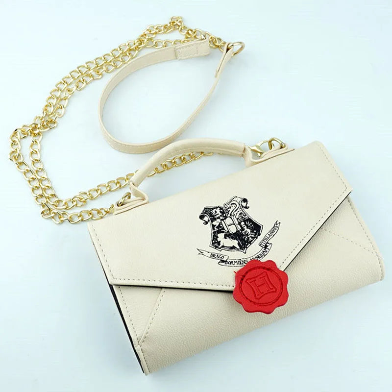Long Wallet Beige PU Handbag Girl Women Shoulder Bags Purse Wallets