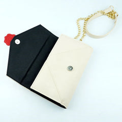 Long Wallet Beige PU Handbag Girl Women Shoulder Bags Purse Wallets