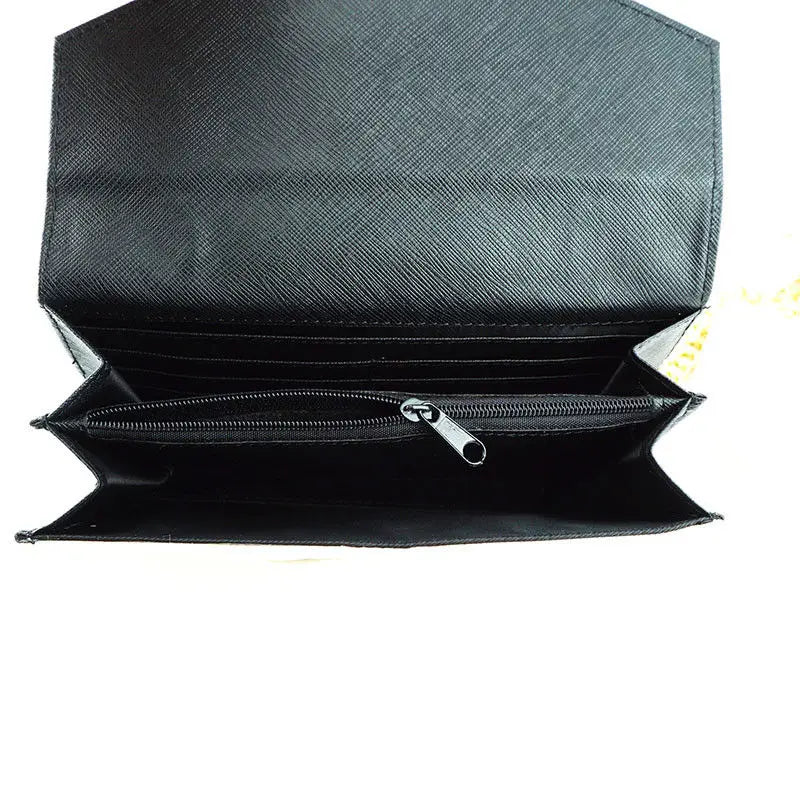 Long Wallet Beige PU Handbag Girl Women Shoulder Bags Purse Wallets