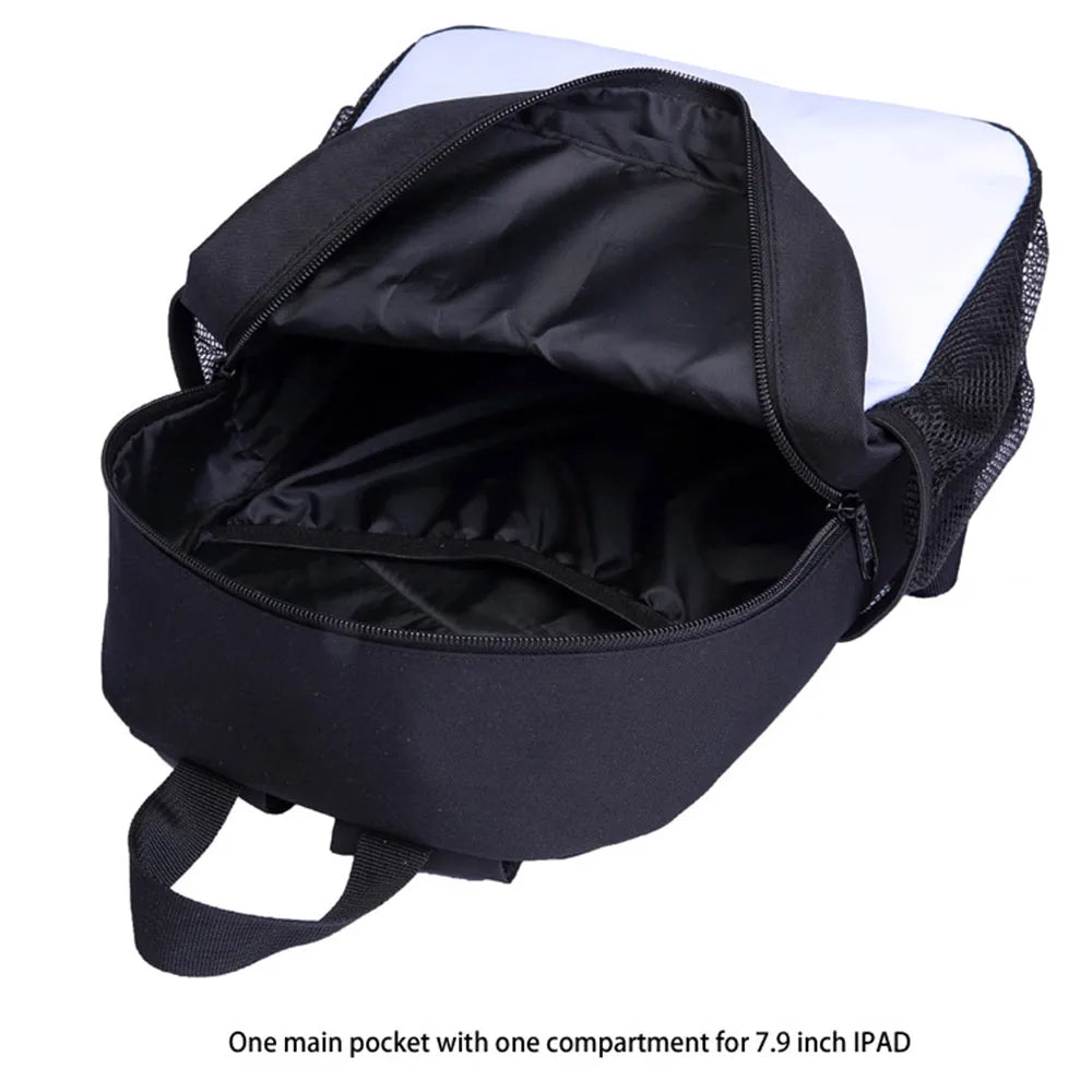 Mini 3D Printing Toddler Backpack Expression Smile Kindergarten Kids Backpack