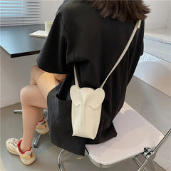 Mini Elephant Flap Women Crossbody Bag Small Animal Shoulder Bag Coins Funny Pur