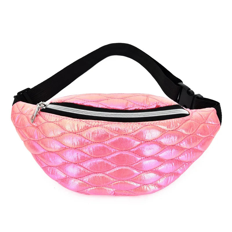 Gradient Fanny Pack for Ladies Phone Pouch Chest Waist Bag Hip Case