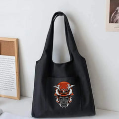 Monster Canvas Vest Bags Reusable Shopping Bag for Women