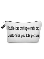 Nurse Medical Records Printed Makeup Bag Eco Reusable Storage Bag