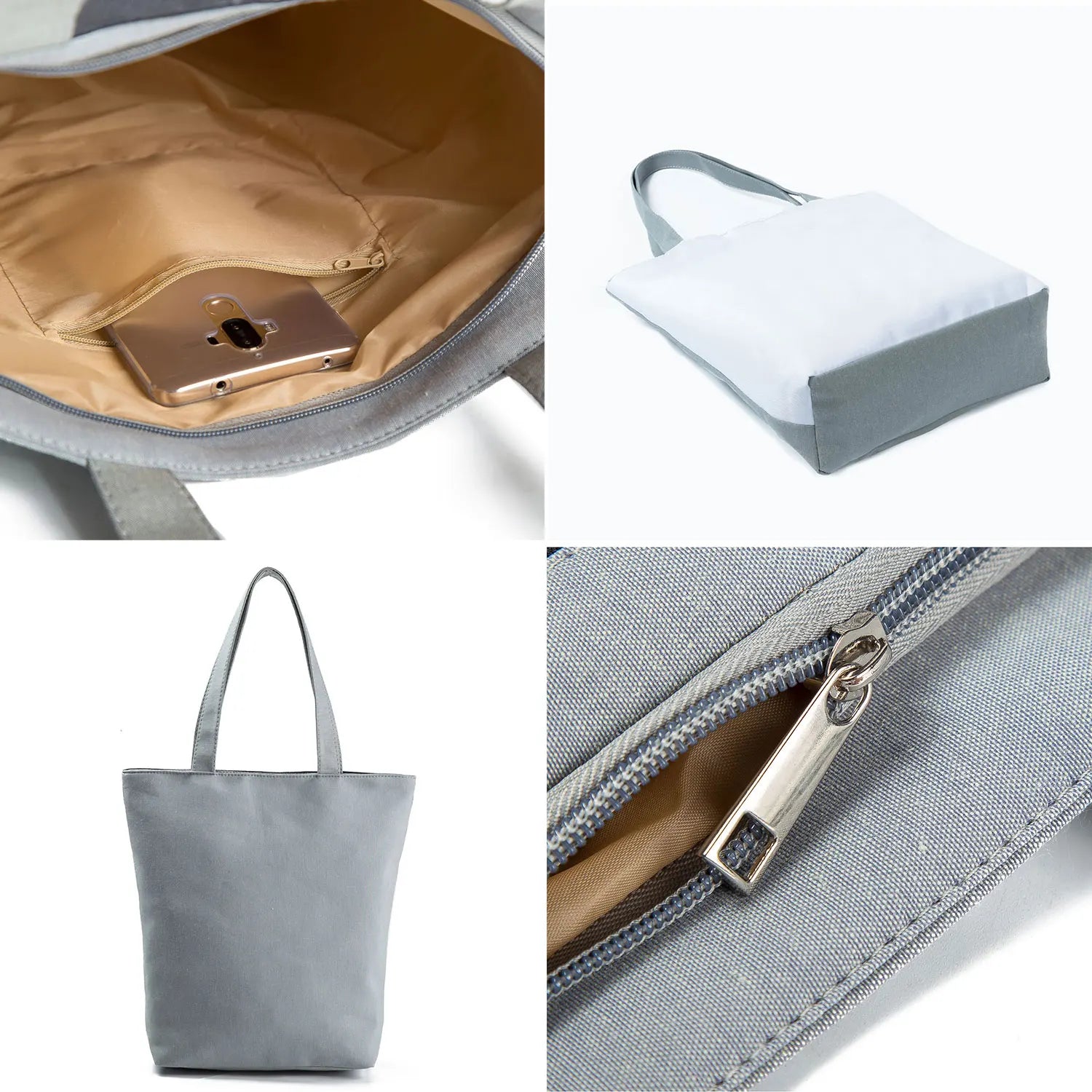 Owl Print Handbags High Capacity Shopper Bag Cartoon Travel Beach Foldable