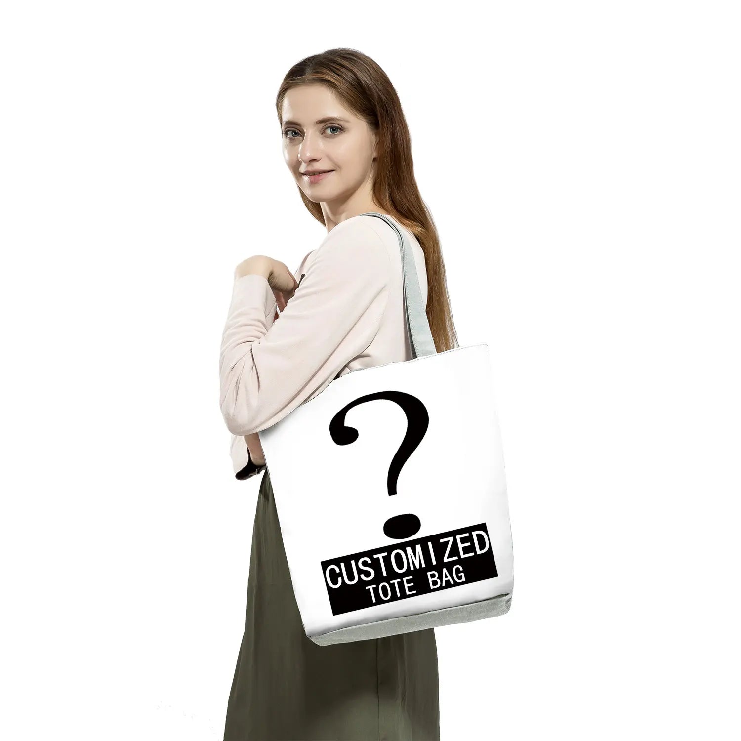 Owl Printed Handbags High Capacity Shopper Bag